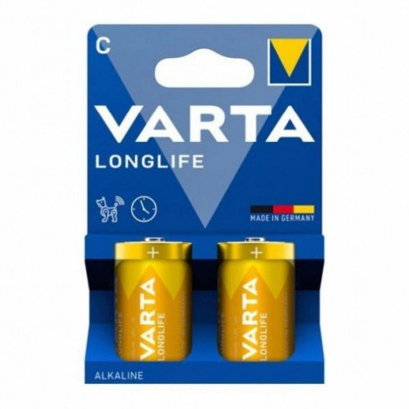Alkaline battery R14(typeC) longlife 2 pieces