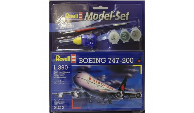 Plastic model Boeing 747-200