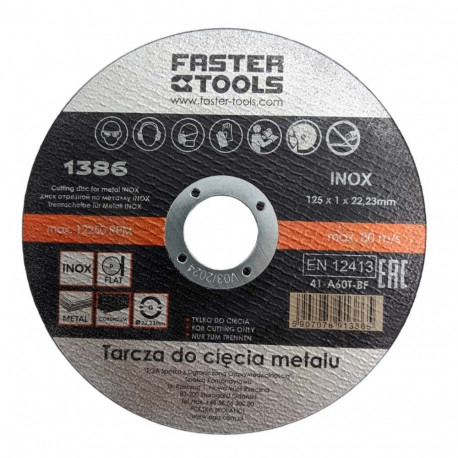 Metalli lõikeketas 125x1x22 mm