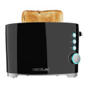 Cecotec Toaster | Toast&Taste Double B | Power 650 W | Number of slots 2 | Housing material Stainles