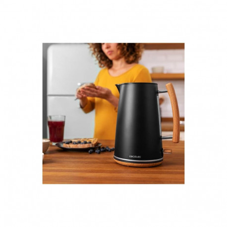 Cecotec Kettle | ThermoSense 400 | Electric | 3000 W | 1.7 L | Stainless steel/BPA | 360° rotational