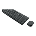 Logitech | MK235 | Keyboard and Mouse Set | Wireless | Mouse included | Batteries included | US | Bl
