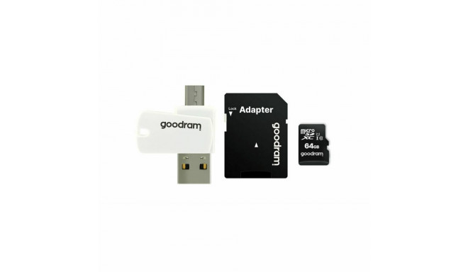 Micro SD Memory Card with Adaptor GoodRam M1A4 All in One 64 GB 64 GB