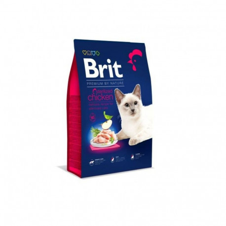 Kassitoit Brit Täiskasvanu Kana 1,5 Kg