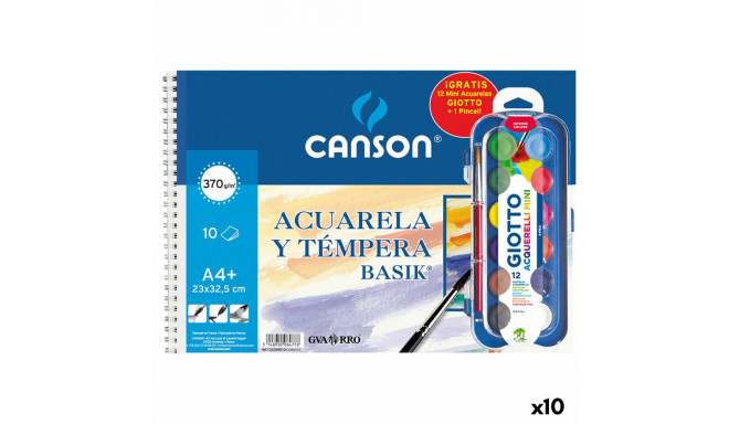 Joonistusplokk Canson Basik 23 x 32,5 cm A4+ (10 Ühikut)