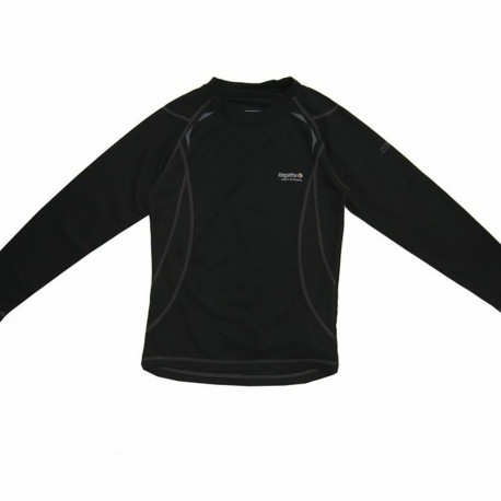 Children's Thermal T-shirt Regatta Black