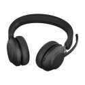 JABRA Evolve2 65 UC Stereo Headset on-ear Bluetooth wireless USB-A noise isolating black with chargi