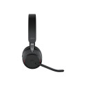 JABRA Evolve2 65 UC stereo on-ear Bluetooth juhtmevaba USB-C mürasummutav must peakomplekt