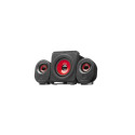 Mars Gaming MSX Bluetooth Audio System 2.1 Speakers with Subwoofer / USB / MicroSD / AUX / Radio / B