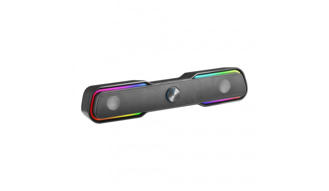 Mars Gaming MSBX Bluetooth 5.0 Soundbar with RGB / AUX /  10W