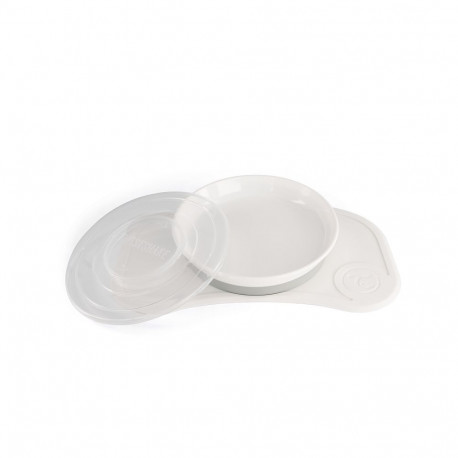 Twistshake click-mat with removable plate white 78443