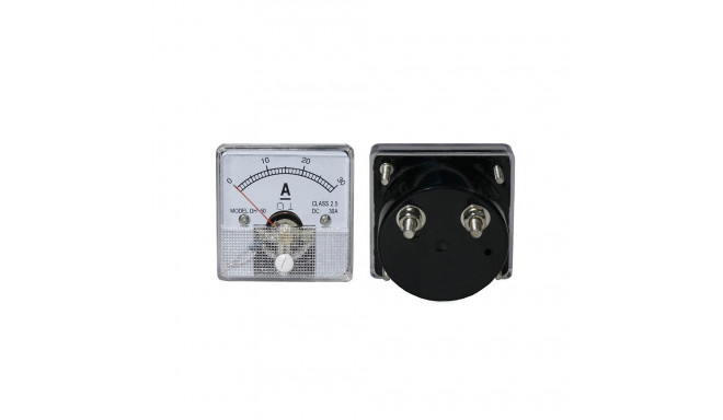 4640# analoog ampermeeter ruudukujuline 30a + šunt