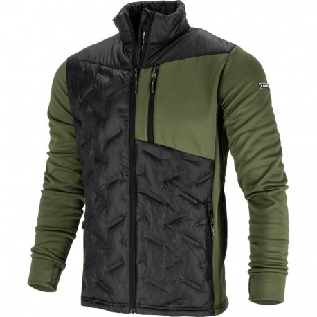 Bluza soojendatud must-roheline, "3xl", ce, lahti