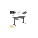 Adjustable Height Table Up Up Loki Black (SPEC)