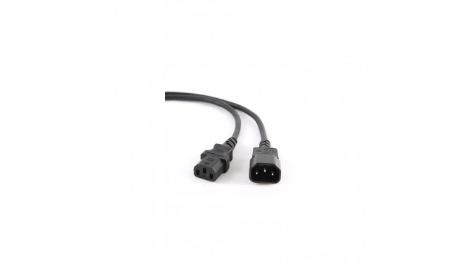 Gembird PC-189-VDE power cable Black 1.8 m C14 coupler