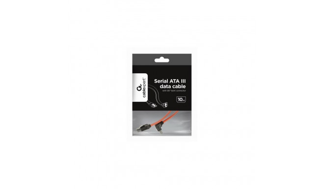 Gembird CC-SATAM-DATA90 SATA cable 0.5 m Black, Red