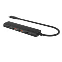 Raidsonic | 4-Port USB 3.2 Gen 2 Hub with Power Delivery | IB-HUB1437-CPD