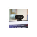 Savio CAK-03 - - farve - 1280 x 720 - audio - USB - AVI webcam 2000000 MP 0 x 0 pixels USB 2.0 Black
