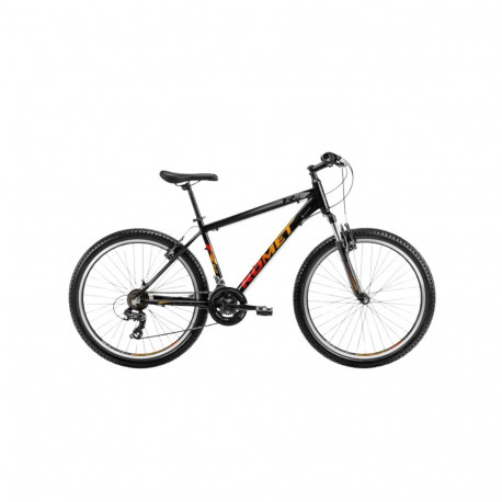 ROMET Rambler R6.0 (2024) 26" 17" M, must-oranž-punane (variant B)