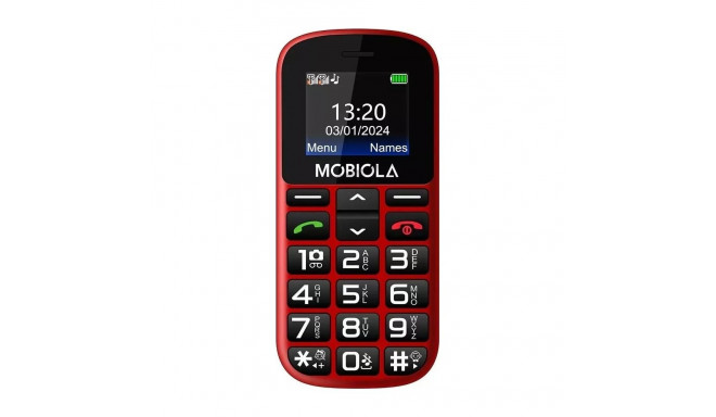Vega Mobiola MB200 kahe SIM-kaardiga punane mobiiltelefon