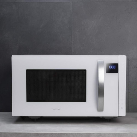 Cecotec Microwave Oven | GrandHeat 2300 Flatbed Touch White | Free standing | 800 W | 23 L | White