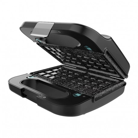 Cecotec võileivagrill Rock’nToast 4in1 1000W 4 plaadiga, must