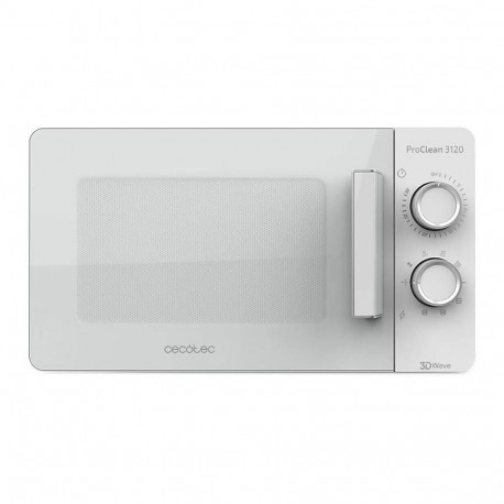 Cecotec Microwave Oven | ProClean 3120 | Free standing | 20 L | 700 W | Grill | White