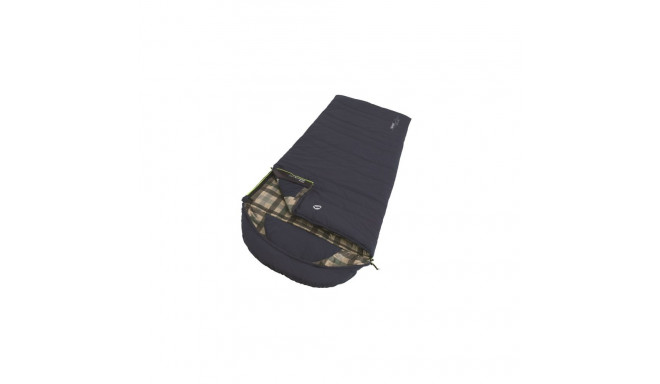Outwell  Camper Lux  "L" Sleeping Bag  235 x 90 cm 2 way open - auto lock, L-shape Deep Blue