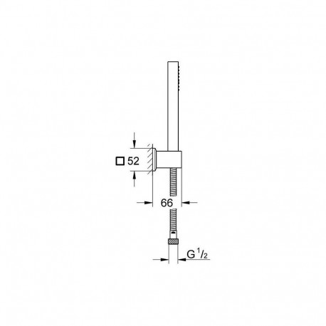 Shower set Grohe Euphoria Cube+ 27889000