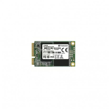SSD|TRANSCEND|128GB|mSATA|SATA 3.0|Write speed 400 MBytes/sec|Read speed 550 MBytes/sec|MTBF 2000000