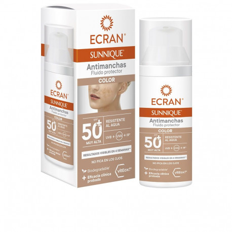 ECRAN SUNNIQUE antimanchas facial color SPF50+ 50 ml
