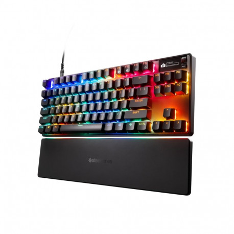 Steelseries klaviatuur APEX PRO TKL GEN 3 mänguri USB US inglise, must