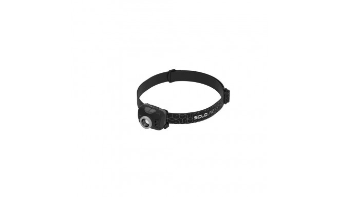 Solid 502205 flashlight Black Headband flashlight LED