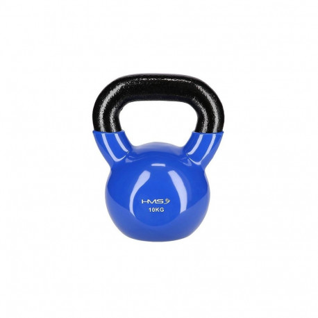 Vinyl kettlebell 10 kg navy blue HMS KNV10