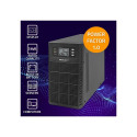 Qoltec 52282 katkematu toiteallikas UPS | 3kVA | 3000W | võimsustegur 1.0 | LCD | EPO | USB | on-lin
