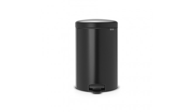 BRABANTIA atkritumu tvertne ar pedāli NewIcon  20 l  Matt Black 8710755114106