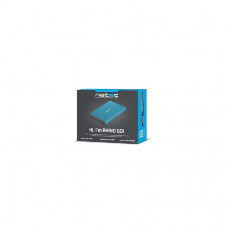 External Hard Drive - Natec Case 2.5" Blue USB 3.0