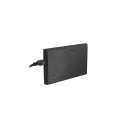External Hard Drive Enclosure - Natec Genesis 2.5", Black