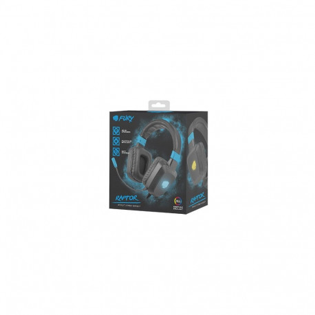 Gaming Headset - FURY NFU-1584 Wired Blue Black