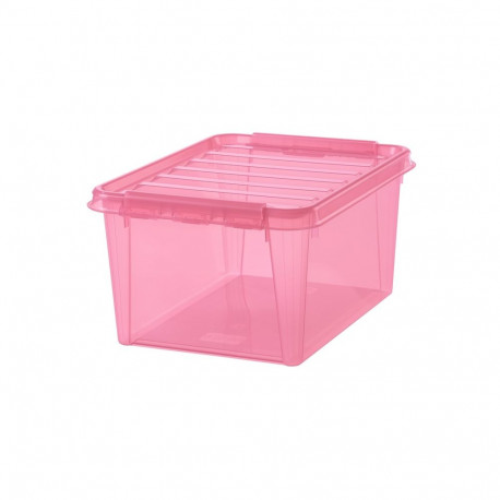 STORAGE BOXCOLOUR 31L PINK