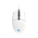 Logitech G102 Lightsync valge mänguhiir