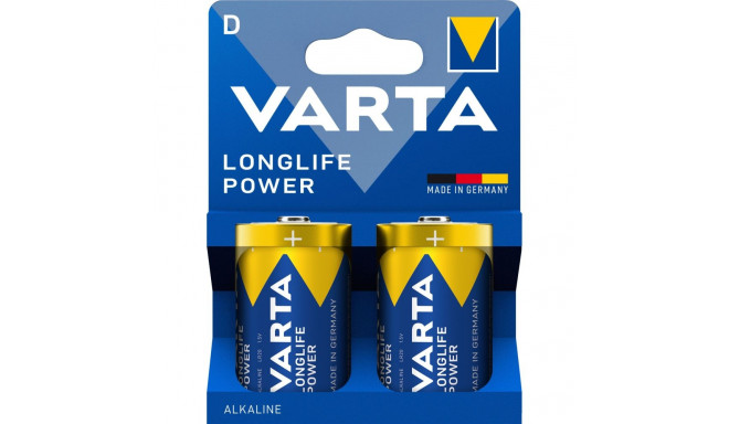 1x2 Varta Longlife Power Mono D LR 20