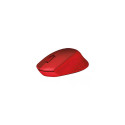 Logitech M330 Silent Plus hiir punane