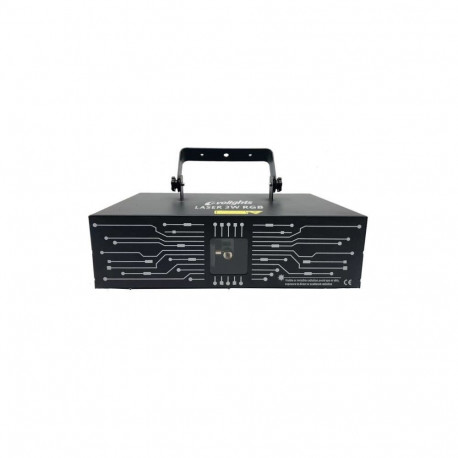 Evolights professionaalne lavalaser 3W RGB