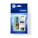 Brother LC421XLVAL originaal tindikassett 1 tk must, tsüaan, magenta, kollane