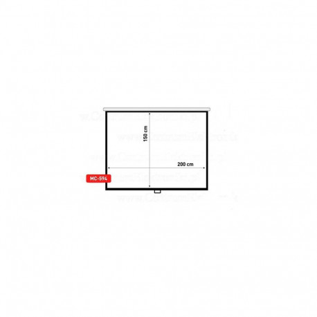Maclean MC-594 projection screen 2.54 m (100") 3:4