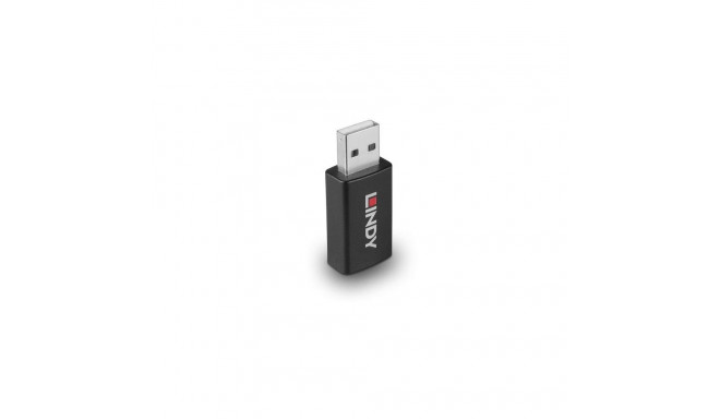 Lindy 71263 cable gender changer USB Type A Black
