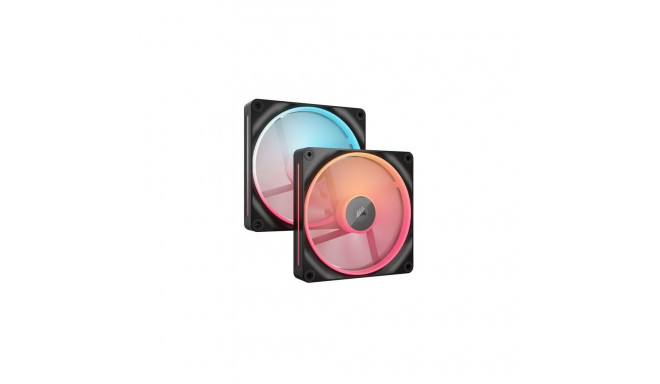 Corsair iCUE LINK LX140-R RGB Computer case Fan 14 cm Black 2 pc(s)