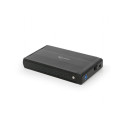External housing 3.5 USB 3.0 Black