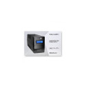 Qoltec Monolith uninterruptible power supply (UPS) Double-conversion (Online) 0.65 kVA 360 W 2 AC ou